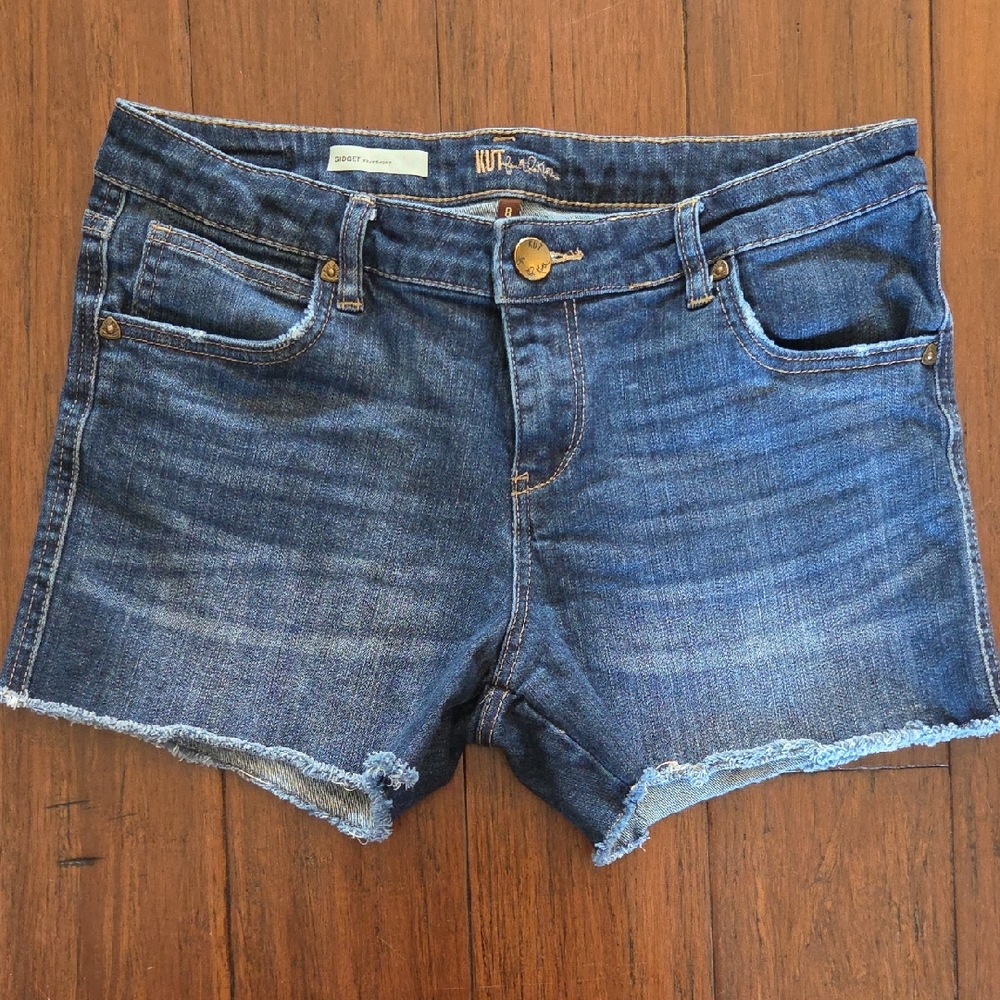 Kut from the Kloth Blue Denim Shorts